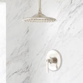 Sifone di scarico quadrato per lavabo rame satinato